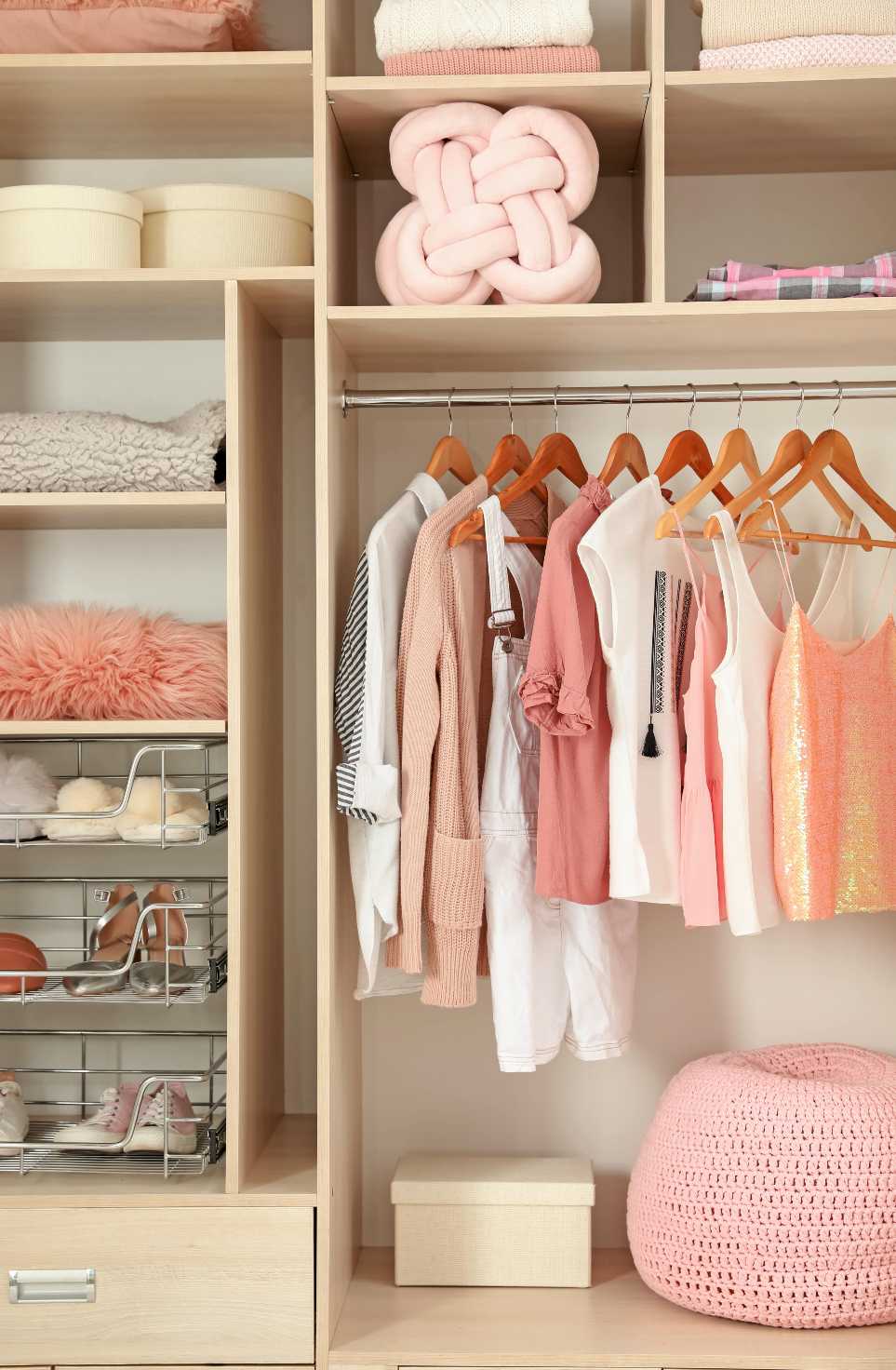 children's closet storage ideas